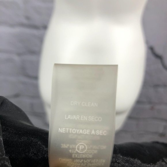 Karl Lagerfeld black lace long sleeve jacket sz 6 - Picture 9 of 10